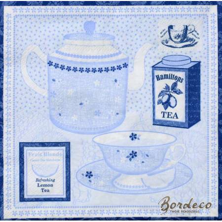 Serwetka do decoupage z motywem kuchennym 33x33 firmy AMBIENTE